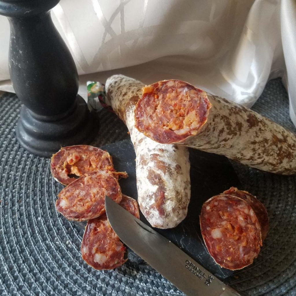Salami mit Tomate - Petit coin de France