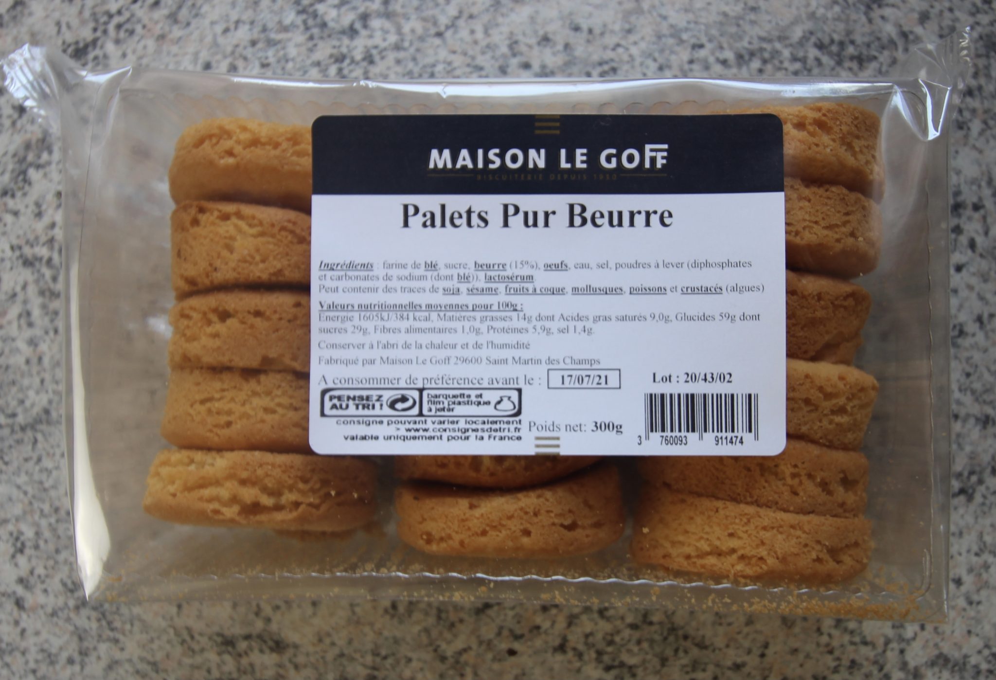Bretonische Butterkekse - Petit coin de France
